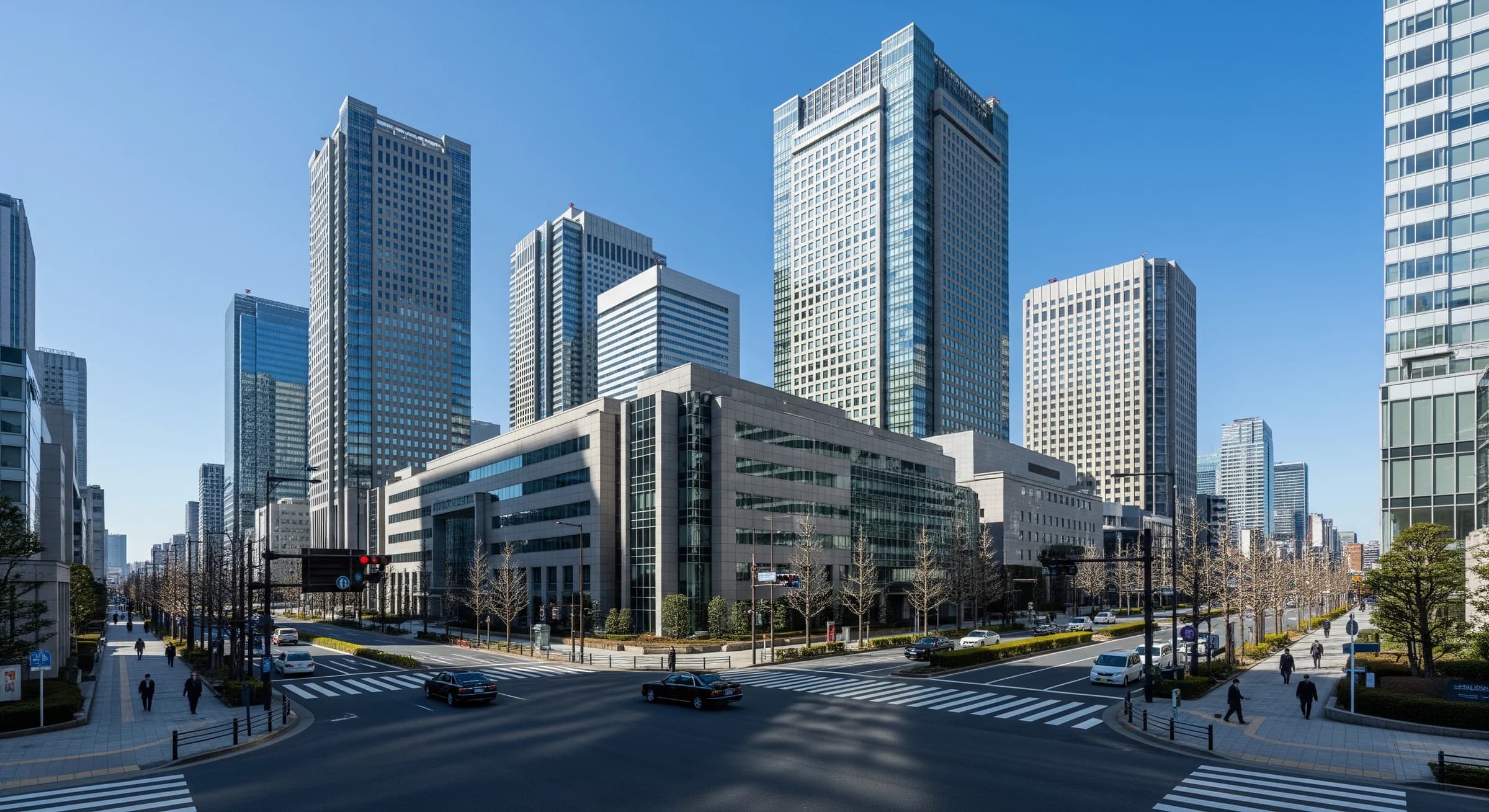 東京都千代田区永田町の街並み